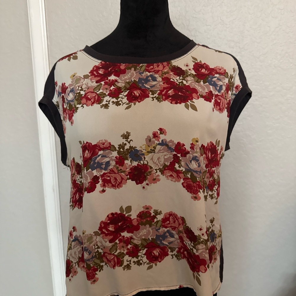 Floral Print Women's Top